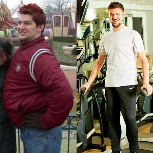 Slimming World member Joe Thompson transformation