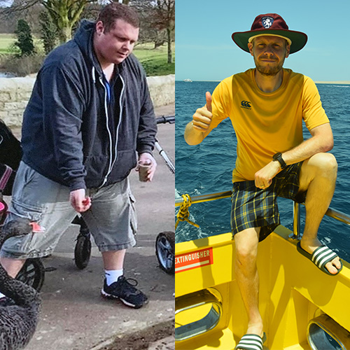 Dave Wincester before and after transformation