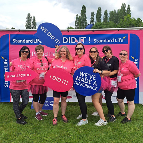 We took part in Race for Life with Slimming World!”
