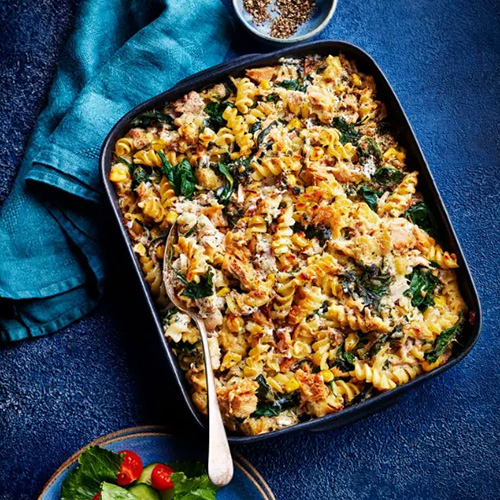 Tuna pasta bake