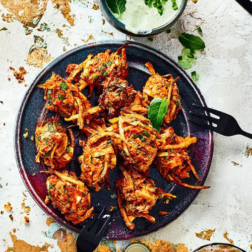 Air Fryer Onion Bhajis