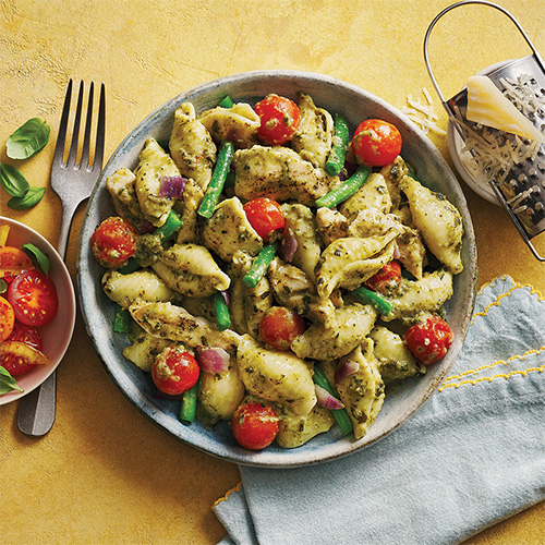 food range - chicken pesto pasta