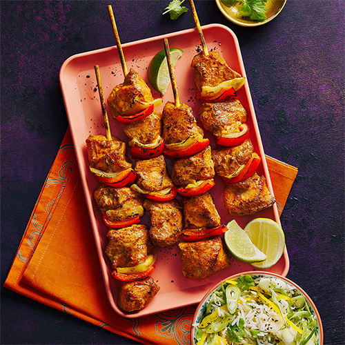 food range - chicken tikka skewers