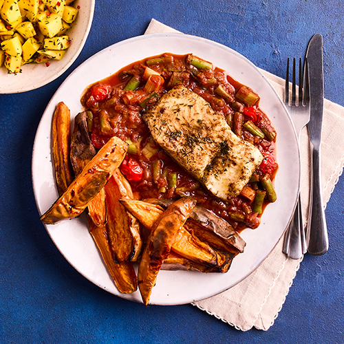 Slimming World Kitchen - Week 32 - jerk hake and wedges