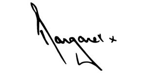 Margaret Miles-Bramwell OBE 1948-2025 signature