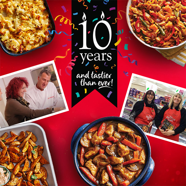 food range 10th anniversary header